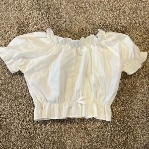 Girls White Blouse